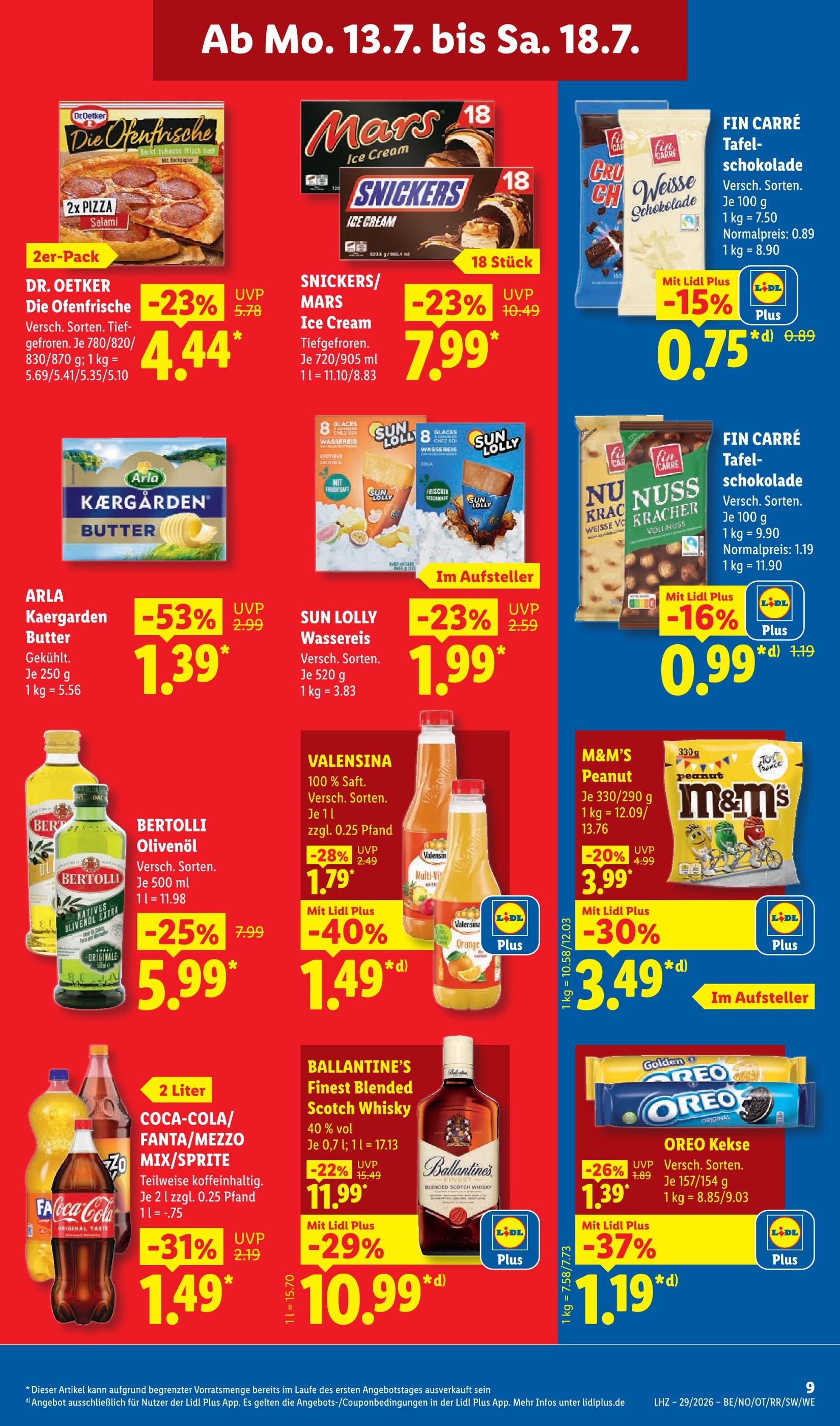 Pizza Angebot im aktuellen Lidl Prospekt auf Seite 19